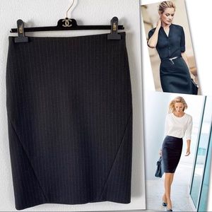 Piazza Sempione Skirts - PIAZZA SEMPIONE PINSTRIPE WOOL PENCIL SKIRT S 4 Piazza Sempione Skirts - PIAZZA SEMPIONE PINSTRIPE WOOL PENCIL SKIRT S 4